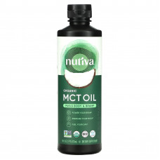 Nutiva, органическое масло MCT, 473 мл (16 жидк. унций)