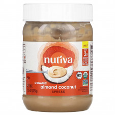 Nutiva, Органический спред с миндалем и кокосом, 326 г (11,5 унции)
