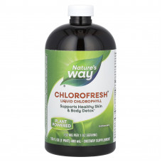 Nature's Way, Chlorofresh, жидкий хлорофилл, без добавок, 480 мл (16 жидк. унций)
