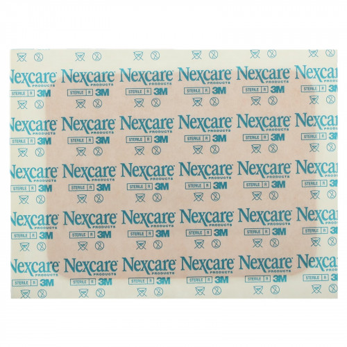 Nexcare, Водонепроницаемая адгезивная прокладка, 4 прокладки