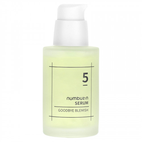 Numbuzin, Goodbye Blemish Serum, No 5, 50 мл (1,69 жидк. Унции)