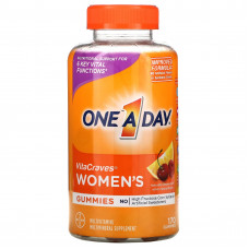 One-A-Day, VitaCraves для женщин, мультивитаминная и мультиминеральная добавка, 170 жевательных таблеток