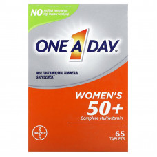 One-A-Day, полноценный поливитаминный комплекс для женщин старше 50 лет, 65 таблеток