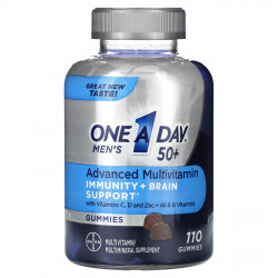 One-A-Day, Для мужчин, от 50 лет, мультивитамины для взрослых, 110 жевательных таблеток