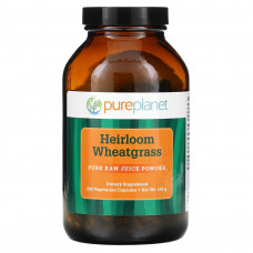Pure Planet, Heirloom Wheatgrass, 240 вегетарианских капсул
