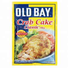 Old Bay, классическая смесь крабового торта, 35 г (1,24 унции)