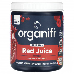 Organifi, Original Red Juice, без кофеина, 283,5 г (10 унций)