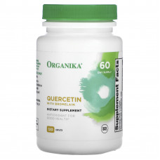 Organika, Quercetin with Bromelain, 120 Caplets