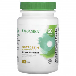 Organika, Quercetin with Bromelain, 120 Caplets