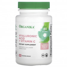 Organika, Hyaluronic Acid + Vitamin C, 90 Vegetarian Capsules