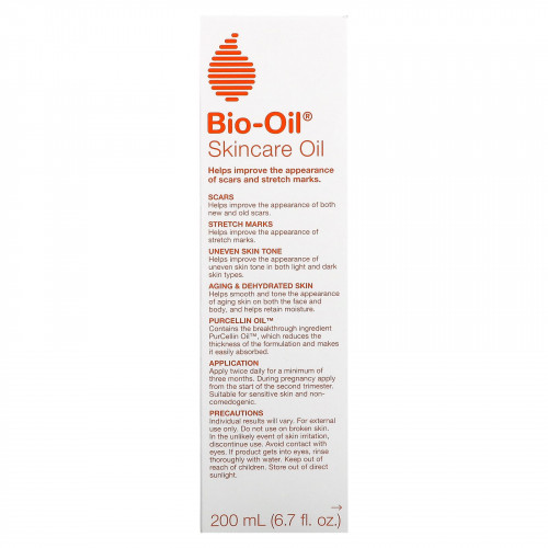 Bio-Oil, Масло для ухода за кожей, 200 мл (6,7 жидк. унции)