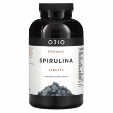 Ojio, Органическая спирулина, 500 мг, 500 таблеток