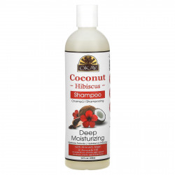 Okay Pure Naturals, Coconut Hibiscus, глубокое увлажнение, шампунь, 355 мл (12 жидк. Унций)