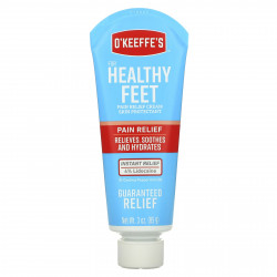 O'Keeffe's, For Healthy Feet, обезболивающий крем, 85 г (3 унции)