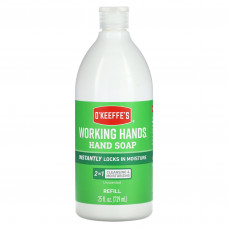 O'Keeffe's, Working Hands, мыло для рук, без запаха, 739 мл (25 жидк. Унций)