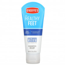 O'Keeffe's, Healthy Feet, крем для ног, без запаха, 3 унц. (85 г)