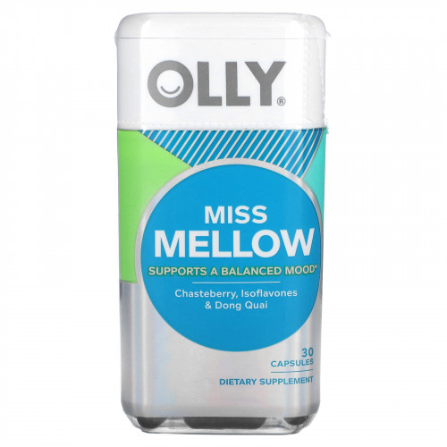 OLLY, Miss Mellow, 30 капсул (Товар снят с продажи) 