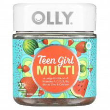 OLLY, Teen Girl Multi, Berry Melon Besties, 70 жевательных таблеток