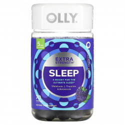 OLLY, Sleep, Blackberry Zen`` 70 жевательных таблеток