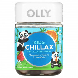 OLLY, Kids Chillax, солнечный щербет, 50 жевательных таблеток