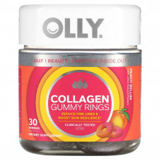 OLLY, Коллагеновые мармеладки, персиковый Bellini, 30 жевательных таблеток