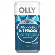 OLLY, Goodbye Stress, 60 мягких таблеток