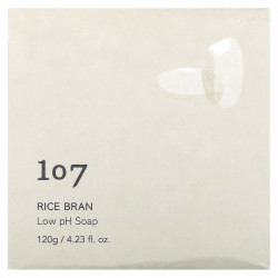 107 Beauty, Рисовые отруби, кусковое мыло с низким уровнем pH, 120 г (4,23 жидк. Унции)