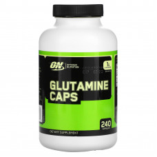 Optimum Nutrition, глутамин, 500 мг, 240 капсул