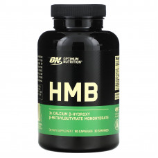 Optimum Nutrition, HMB (гидроксиметилбутират), 90 капсул