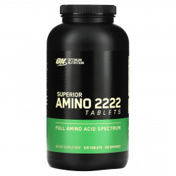 Optimum Nutrition, Superior Amino 2222 Tabs, 320 таблеток