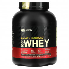 Optimum Nutrition, Gold Standard, 100% сыворотка, двойной шоколад, 2,27 кг (5 фунтов)