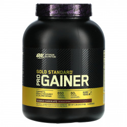 Optimum Nutrition, Gold Standard, Pro Gainer, двойной шоколад, 2,31 кг (5,09 фунта)