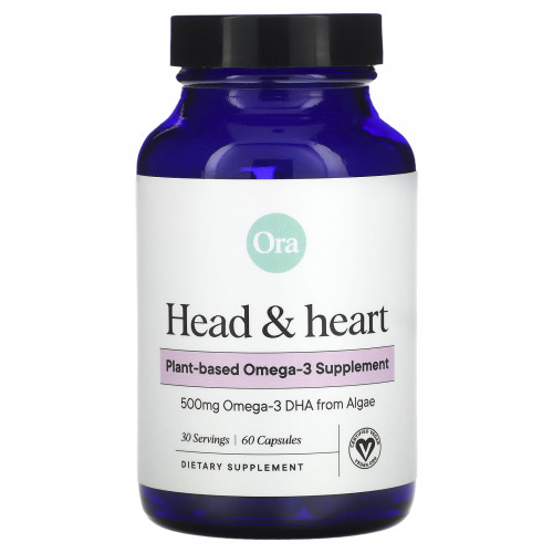 Ora, Head & Heart, 250 мг, 60 капсул