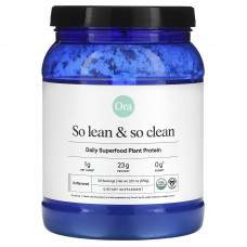 Ora, So Lean & So Clean, суперфуд для ежедневного приема, растительный протеин, без добавок, 570 г (20,1 унции)