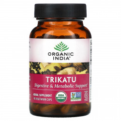 Organic India, Trikatu, 90 вегетарианских капсул