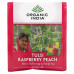 Organic India, Tulsi Raspberry Peach, без кофеина, 18 пакетиков для настоя, 34,2 г (1,21 унции)