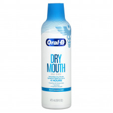 Oral-B, Ополаскиватель для полости рта Dry Mouth, увлажняющая мята, 475 мл (16 жидк. Унций)