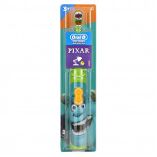 Oral-B, Зубная щетка на батарейках, мягкая, для 3+ лет, Pixar, 1 зубная щетка