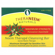 Organix South, TheraNeem Naturals, Neem Therapé, очищающее мыло, максимальная сила действия, 113 г (4 унции)