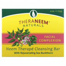 Organix South, TheraNeem Naturals, Neem Therapé, очищающее мыло, для лица, 113 г (4 унции)