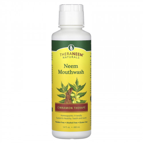 Organix South, Жидкость для полоскания рта Neem, Therapé с корицей, 480 мл (16 жидк. Унций)