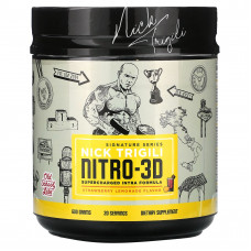 Old School Labs, Nick Trigili, Nitro-3D, клубничный лимонад, 600 г (21,16 унции)