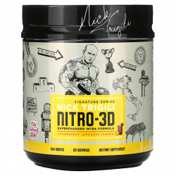 Old School Labs, Nick Trigili, Nitro-3D, клубничный лимонад, 600 г (21,16 унции)