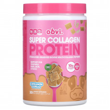 Obvi, Super Collagen Protein, хлопья с корицей, 348 г (12,27 унции)