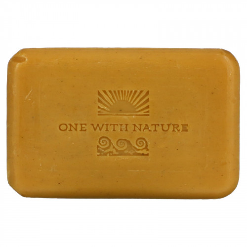 One with Nature, Тройное пилированное минеральное мыло, ромашка, 7 унций (200 г)