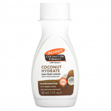 Palmers, Формула с кокосовым маслом и витамином E, увлажняющий лосьон для тела на каждый день, 50 мл (1,7 жидк. Унции)