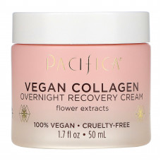 Pacifica, Vegan Collagen, ночной восстанавливающий крем, 50 мл (1,7 жидк. Унции)
