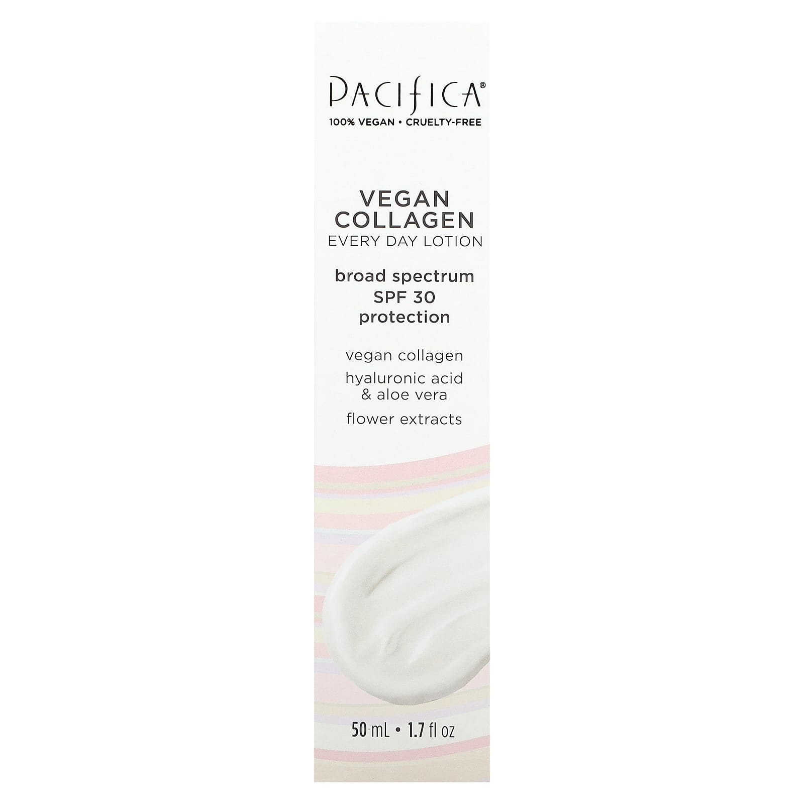 Pacifica, Vegan Collagen, ежедневный лосьон, SPF 30, 50 мл (1,7 жидк. Унции)