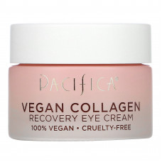 Pacifica, Vegan Collagen, Восстанавливающий крем для кожи вокруг глаз, 0,5 жидкой унции (15 мл)