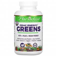 Paradise Herbs, ORAC-Energy Greens, 120 вегетарианских капсул